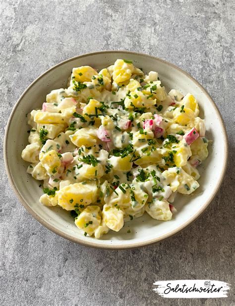 Fr Hlings Kartoffelsalat Mit Veganem Dressing Salatschwester