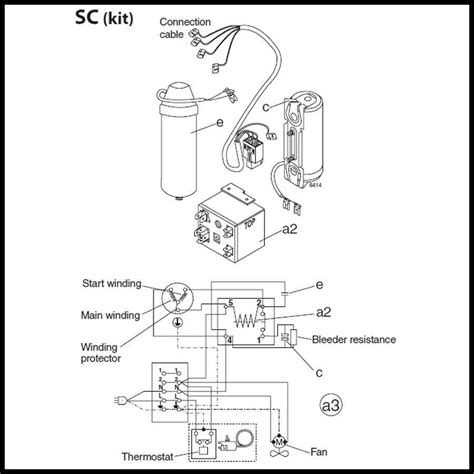 Sch Ma Lectrique Du Pressostat Du Compresseur D Air