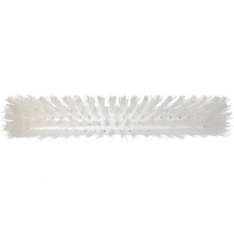 Vikan Push Broom 16 In Sweep Face Stiff Synthetic White Bristle 4