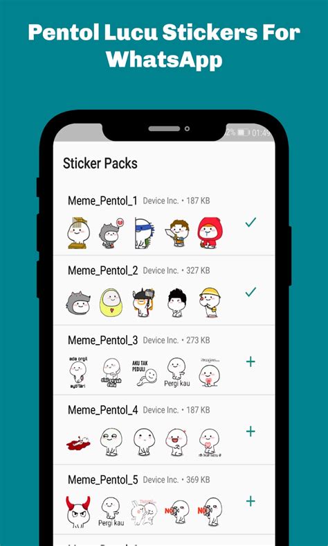 Pentol Funny Stickers For Whatsapp Wastickerapps สำหรับ Android