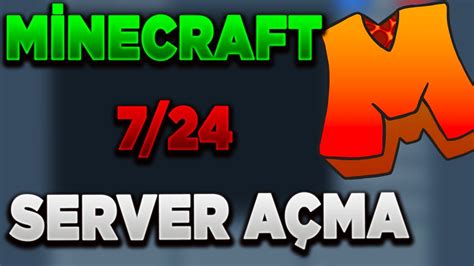 Minecraft 7 24 Server Açma 2056 GÜNCEL YÖNTEM YouTube