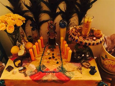 My altar, my mother | Goddess party, Oshun, Altar