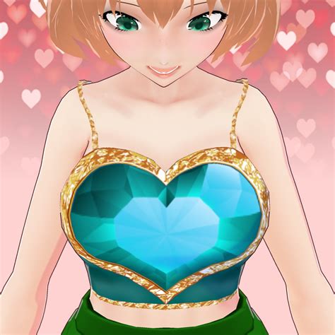 Vroid Valentine S Day Heart Top Free Rainundermyeyes Booth