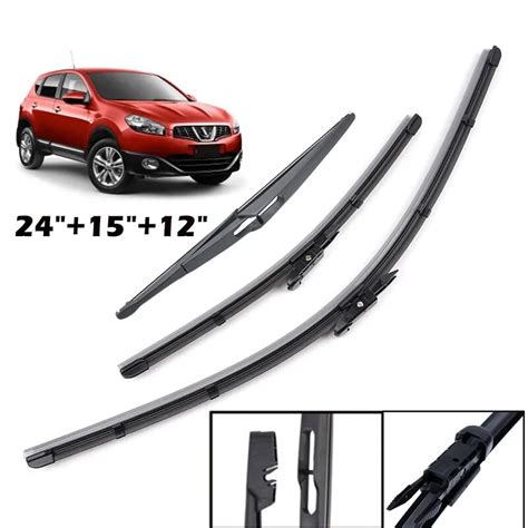 Misima Escobillas De Limpiaparabrisas Para Nissan Qashqai Dualis J