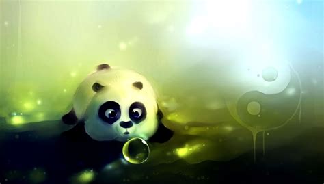 Cute Anime Panda Wallpaper | Wallpapers Gallery