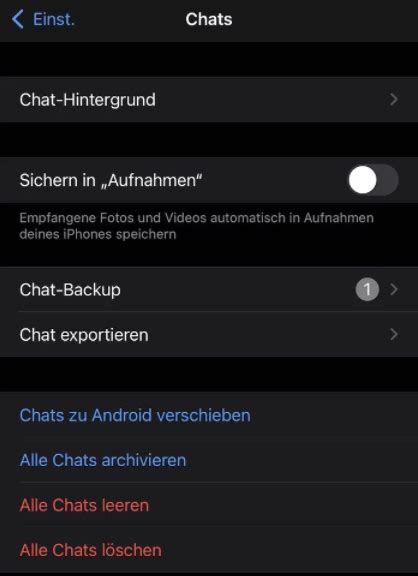 Wie Kann Ich WhatsApp Fotos Automatisch Manuell Auf Dem IPhone Speichern