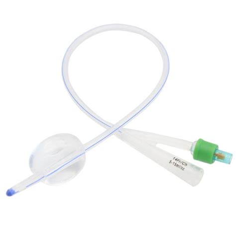 100 Silicone Foley Catheter With Temperature Sensor Ronfell Medical