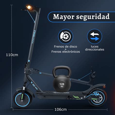 Scooter Eléctrico Honey Whale M2 Max Negro Honey Whale