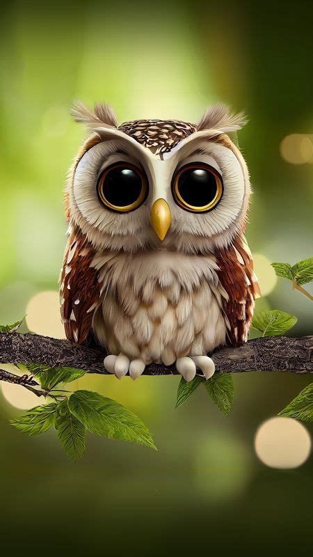 Pin By Helena Garbin On Fofuras Fofuras Cute Owls Wallpaper Cute