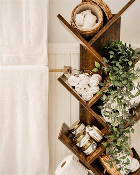 Standing Tree Shelf Bathroom Organizer Soul Lane