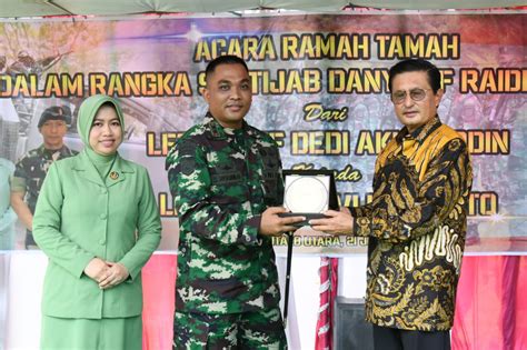 Fadel Muhammad Hadiri Sertijab Danyonif Raider Mtl Pontas Id