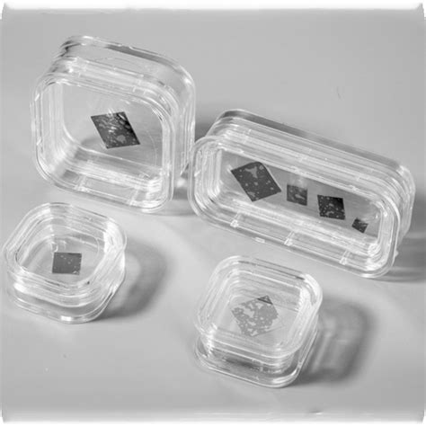 One 55 Mm X 55 Mm 2 17 X2 17 Gel Sticky Carrier Box Transparent