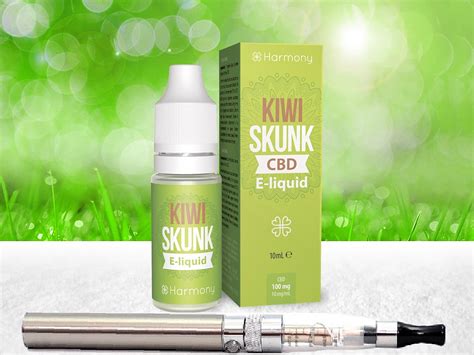 CBD E Liquid Harmony Kiwi Skunk CBDforlife