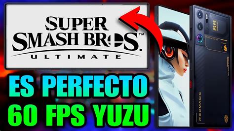 Super Smash Bros Ultimate 60 FPS Yuzu Suyu Emulator RedMagic 9 Pro