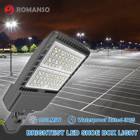 Outside LED Shoebox Area Light 100W 150W 200W 240W Commercial LED