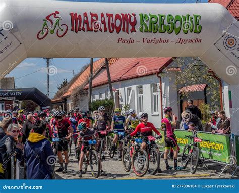 Tykocin Podlaskie Poland May 3rd 2023 Maratony Kresowe Biking