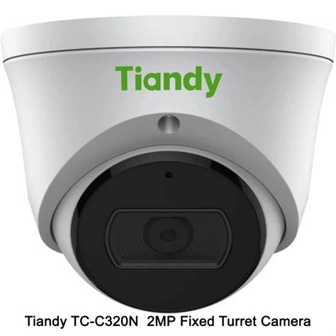 Tiandy TC C320N 2MP Fixed Turret Camera Camera Range 25 M At 6890