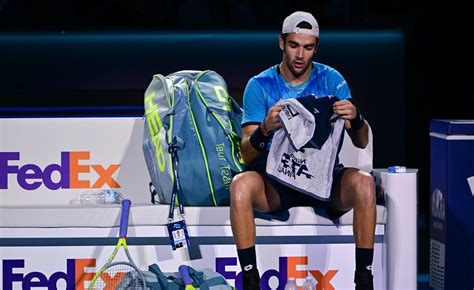 Nitto Atp Finals Torino Berrettini Salta L Allenamento Atteso L