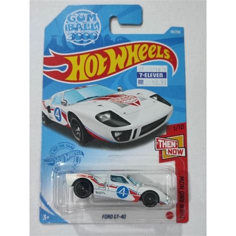 Hot Wheels Ford Gt Gumball With Price Tag Shopee Malaysia