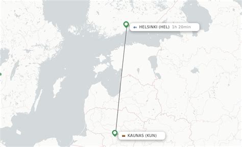 Direct Non Stop Flights From Kaunas To Helsinki Schedules