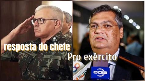 A Resposta Do Chefe Do Estado Maior Do Ex Rcito A Fl Vio Dino Sobre O