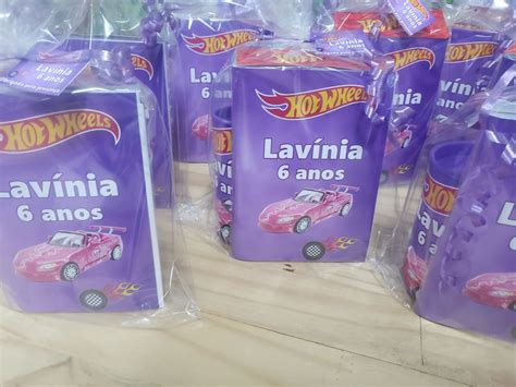 Lembrancinha Kit Hot Wheels Personalizado Elo