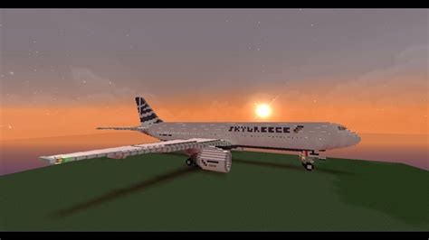 Minecraft Boeing 767 300er Skygreece Airlines Youtube