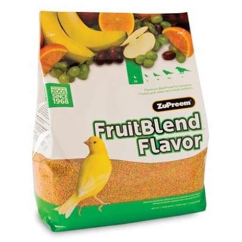 Zupreem Friutblend Withnatural Fruit Flavors Pellet Bird Food For Very