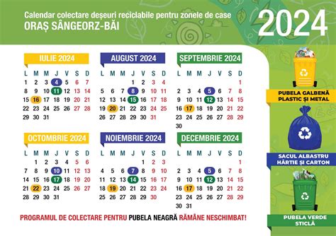 Calendare Colectare A D I Deșeuri Bistrița Năsăud