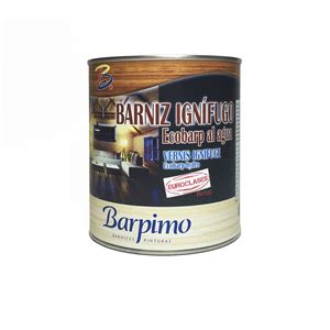 Barniz Ignifugo Al Agua Ecobarp 750 Ml