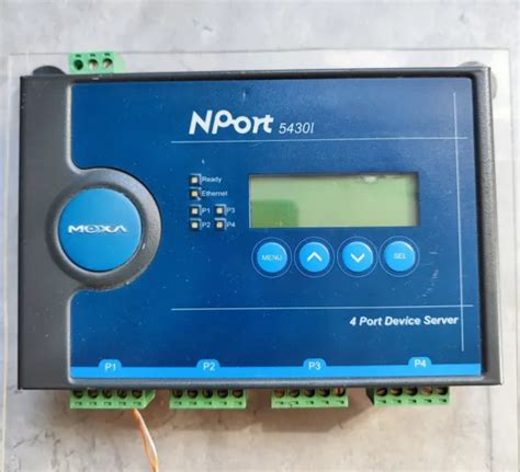 MOXA NPORT 5430 4-Port RS-422/485 4Port Device Server (Used) £188.12 ...