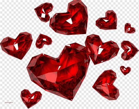 Corazon Diamante Vector Png Pngtree Ofrece M S De Coraz N Png E Im