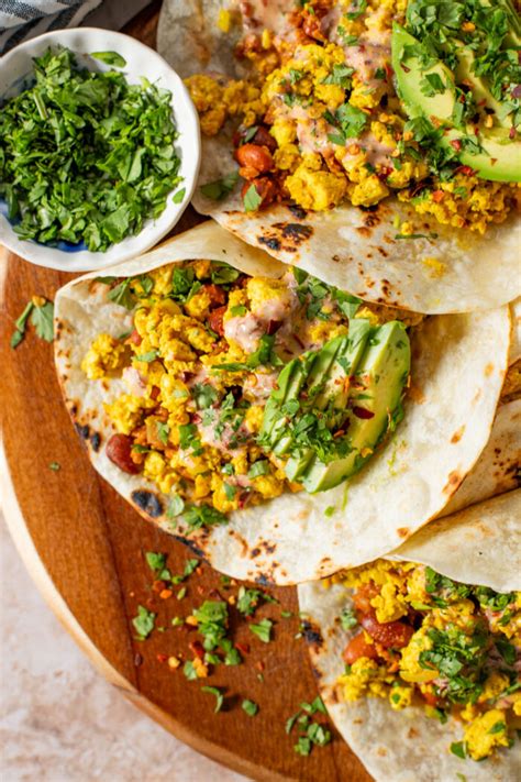 Tofu Scramble Tacos This Savory Vegan