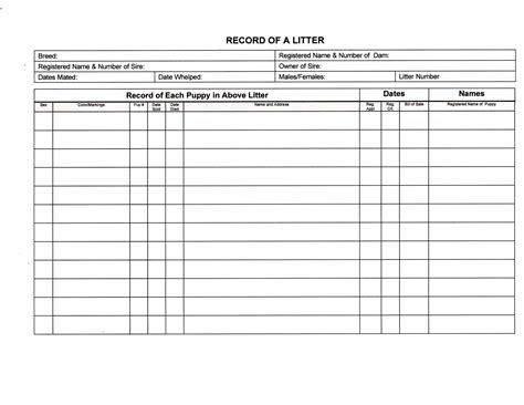 pretty litter color chart 1