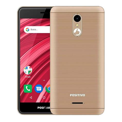 Smartphone Positivo Twist Fit S Gb Mp Dourado T Fs