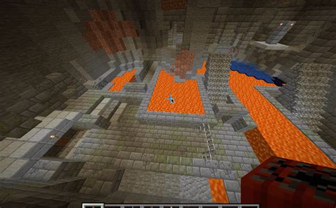 Stronghold Cutting Thru A Ravine Rminecraft