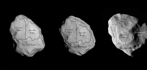 ESA Science & Technology - Regions on asteroid (21) Lutetia