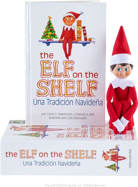 Cefa Toys The Elf ON The Shelf Cuento Y MUÑECO Elfo NIÑO en Español