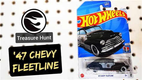 Hot Wheels Treasure Hunt 47 Chevy Fleetline Youtube