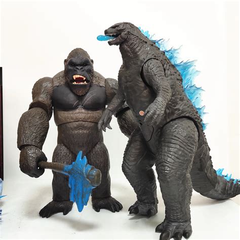 Godzilla Vs Kong Película De Pvc Figuras De Acción De Juguete De 160mm 170mm De King Kong Gojira