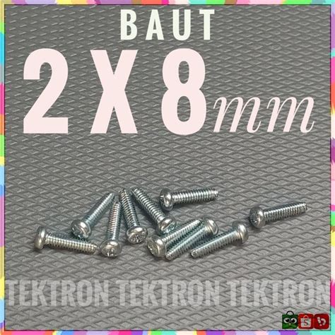 Jual Baut M Mm X Mm Bolt X Mm Baud Mm Harga Per Buah Di