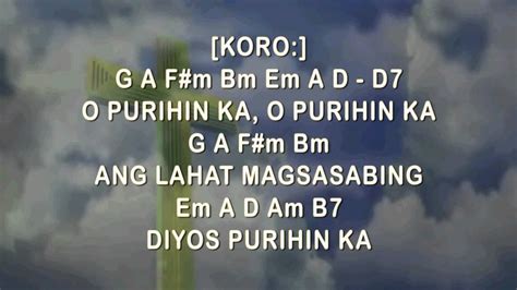 Diyos dakila Ka (Tagalog) Chords and Lyrics Chords - Chordify