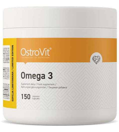 OstroVit Omega 3 (150 капс) купить омега и рыбий жир в Киеве и Украине ...