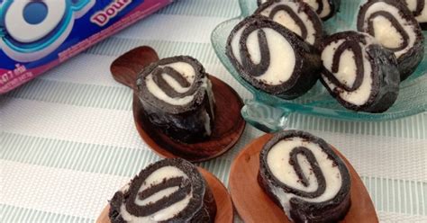 Resep Oreo Swiss Roll Cake Oleh Rency Christi Cookpad