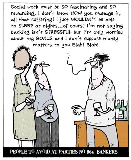 Social Work Cartoon The Banker Community Care