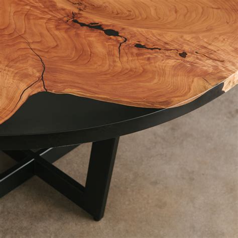 Cherry Dining Table No 280 Elko Hardwoods Modern Live Edge Furniture Dining And Conference