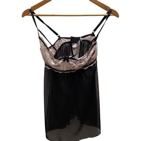 Dreamgirl Womens Black Lingerie S