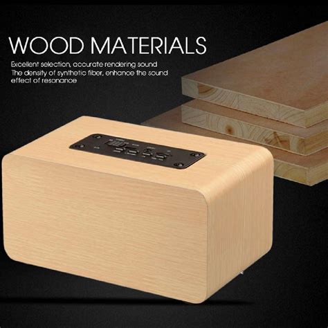 WOODEN WIRELESS BLUETOOTH SPEAKER | GIFTMORE