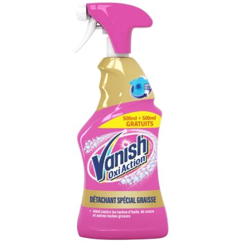 D Tachant Avant Lavage Oxi Action Vanish Le Spray D L Prix Carrefour