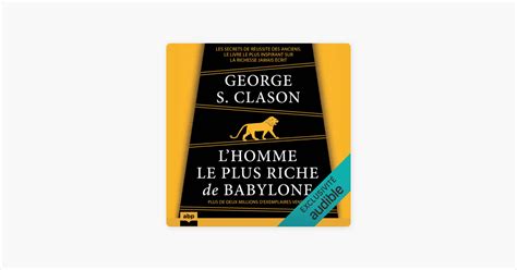 L Homme Le Plus Riche De Babylone On Apple Books